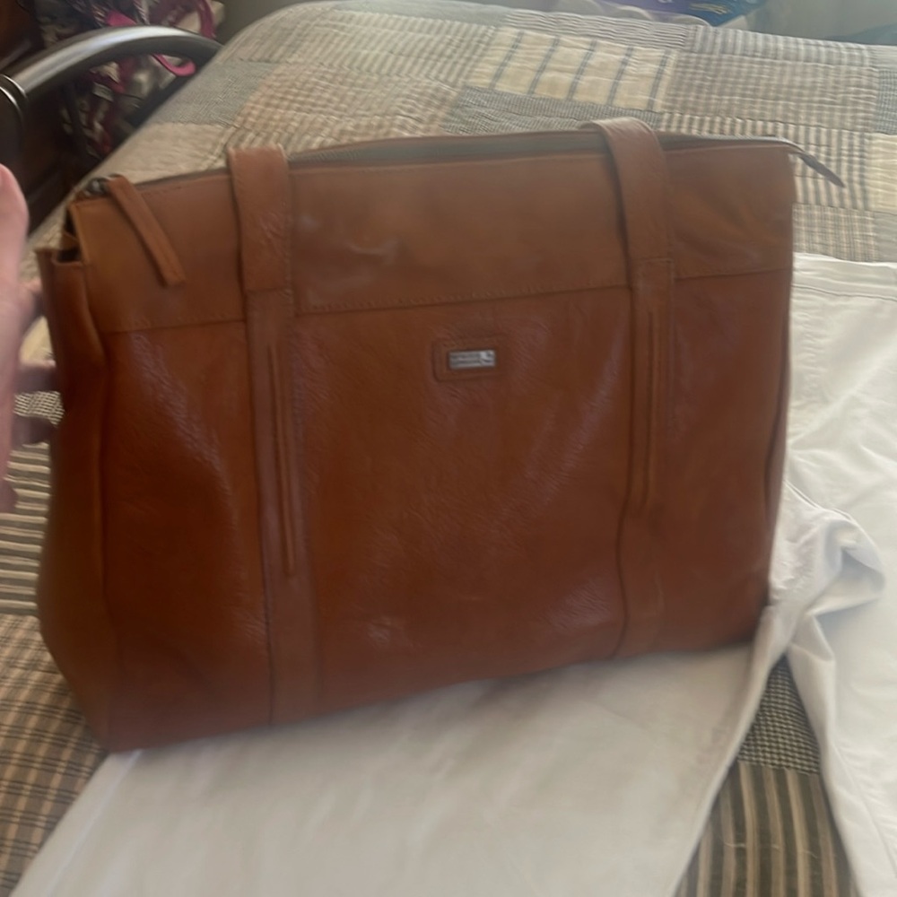 Spikes and Sparrow Leather Tote